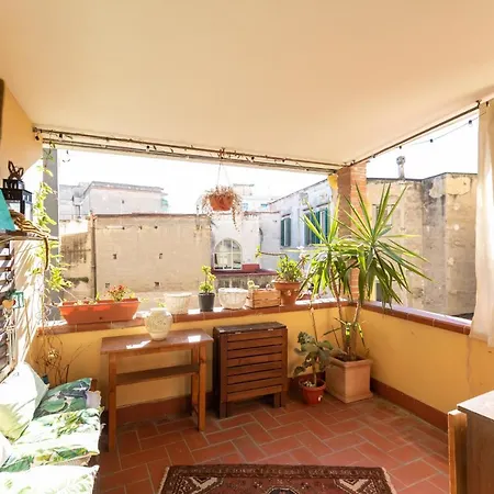 Colored House Until 7 People Above Sqplebiscito Naples Exterior photo